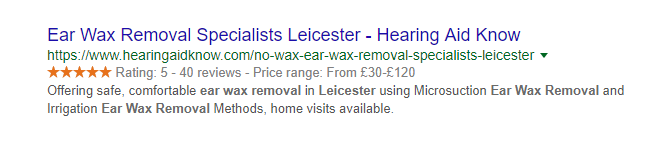 Ear wax removal Leicester 