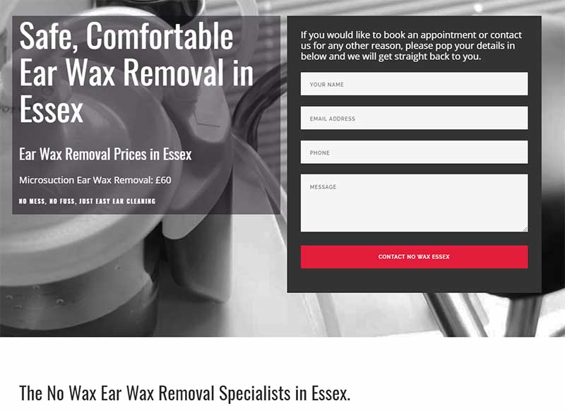 Ear wax removal Specialist Essex