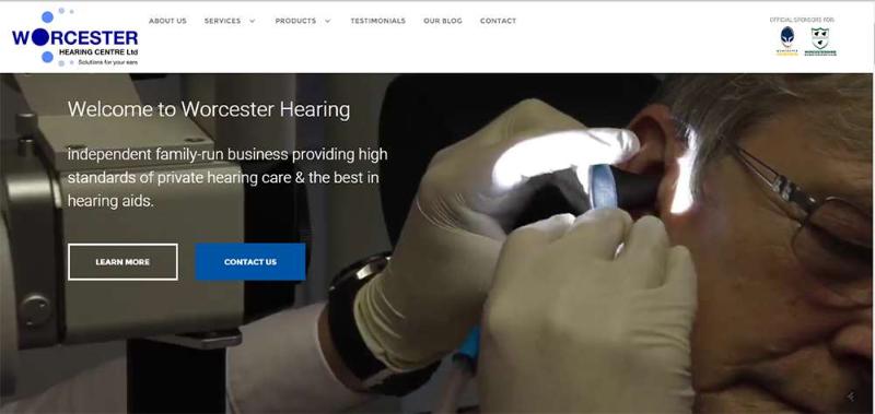 Worcester Hearing Centre Website