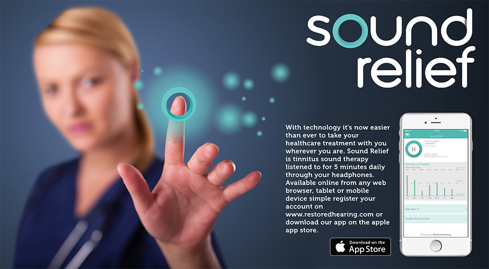 Tinnitus sound relief app